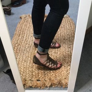 Elizabeth & James Leather E-Stint Gladiator Sandal